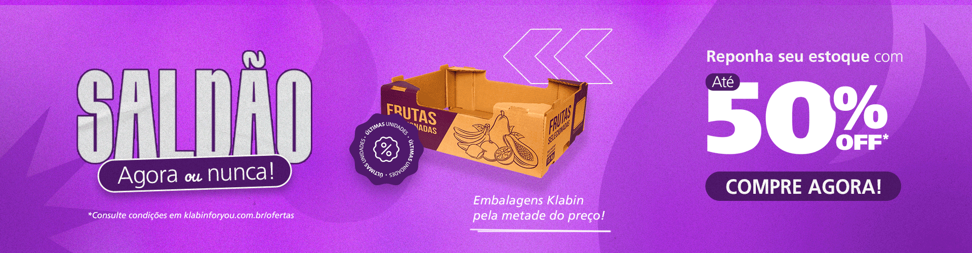 Liquidação / saldão 2025